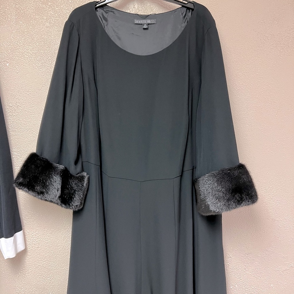 This can be worn at any occasion where a black dress is called for.